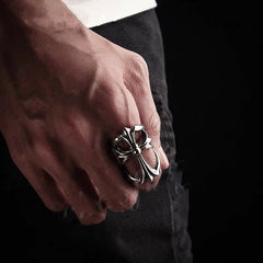 CHH Chrome heart Cross Ring