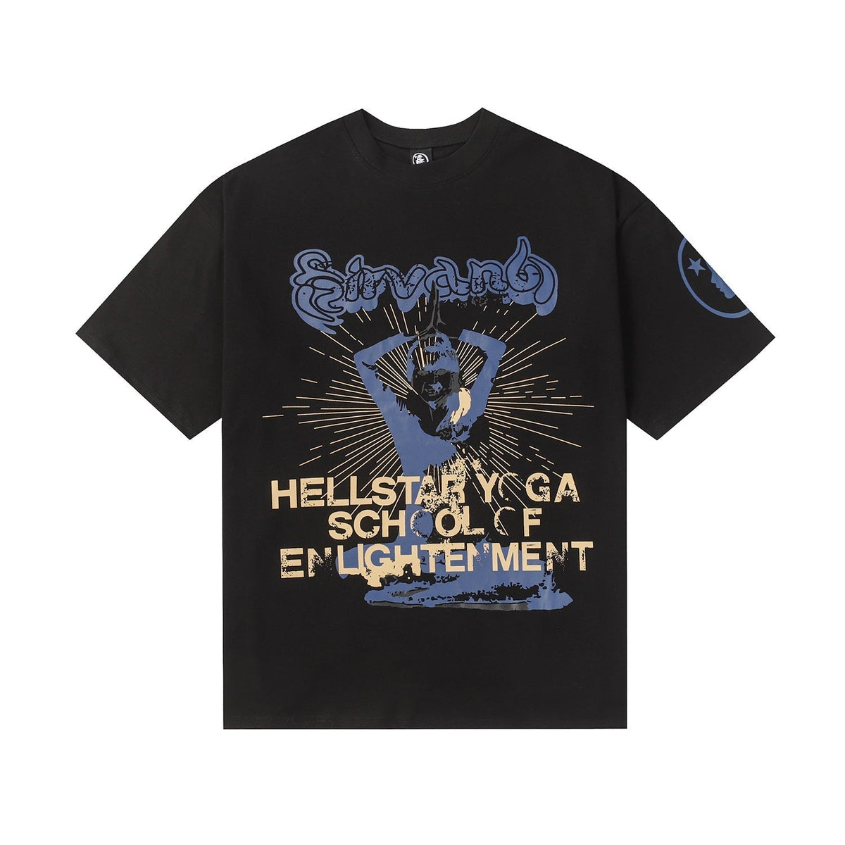 Hellstar T Shirt Printed Loose Cotton High-quality pure cotton high-street clothing