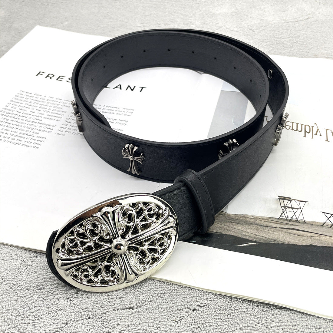 Chh Chrome Hearts Belt Cross Belt Fashion