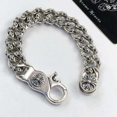 CHH Chrome heart Cross Bracelet Hip Hop