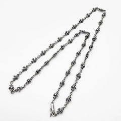 CHH Chrome heart Cross Necklace Cross Necklace Winter Men's and Women's Long