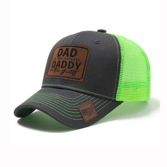Trendy flat brimmed snapback hatsmesh breathable spring summer