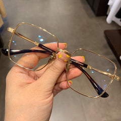 CHH Chrome Hearts Glasses Pure Titanium Square Ultra Light Myopia Glasses Frame