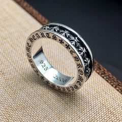 CHH Chrome heart Cross Ring
