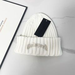 Godspeed embroidered knitted hat for men and women hip hop warm wool cold hat