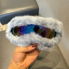 Trendy punk glasses windproof and sandproof windshield
