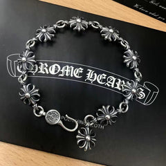 CHH Chrome heart Cross Bracelet Retro Bracelet for Men