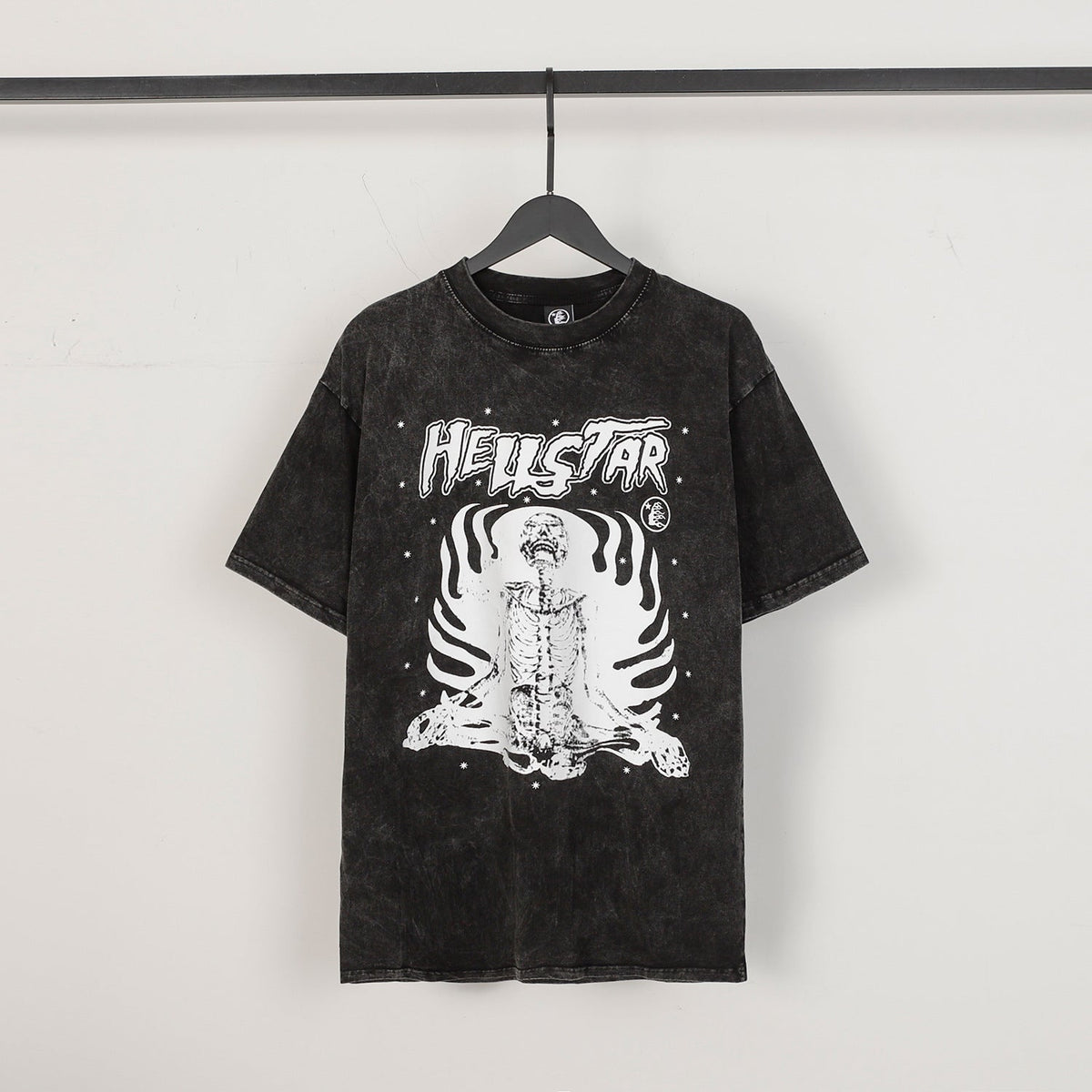 Hellstar T-Shirt Street Summer Top Short Sleeve High-quality pure cotton high-street clothing