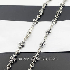 CHH Chrome heart Cross Necklace Cross Necklace Winter Men's and Women's Long
