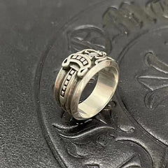 CHH Chrome heart Cross Ring for Men and Women