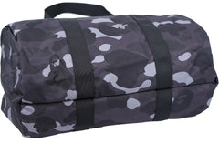 Bathing ape BAPE Bag black and white camouflage