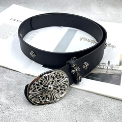 CHH Chrome Hearts Belt PU Rivet Vintage Belt