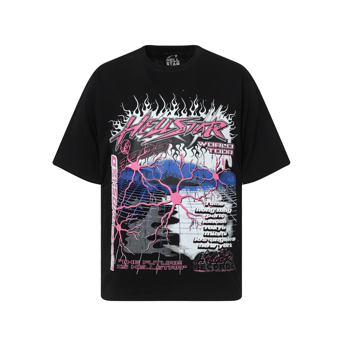 Hellstar T-Shirt Printed Short Sleeve High-quality pure cotton high-street clothing