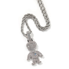 Jewelry Hip Hop Diamond Pendant Necklace Royalty Spectrum St. Valentine's