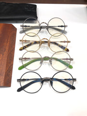CHH Chrome Hearts Glasses Trendy Vintage Round Frame Glasses Frame