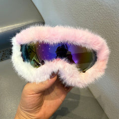 Trendy punk glasses windproof and sandproof windshield