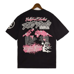 Hellstar T Shirt Angel Pure Cotton High-quality pure cotton high-street clothing