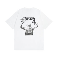 Stussy T Shirts Casual Loose Couple T Shirts