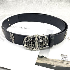Chh Chrome Hearts Belt Sacred Sword Cross Vintage