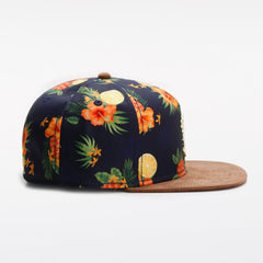 Trendy flat brimmed snapback hatsshade