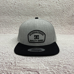 DC flat-brimmed hat embroidered street skateboard hip-hop baseball cap