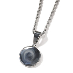 Jewelry Diamond Compass Pendant Necklace Vintage Spectrum Dog Tags