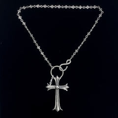 CHH Chrome heart Cross Necklace Trouser Chain Big Cross Bag Accessories