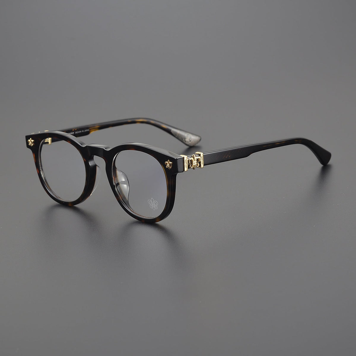 CHH Chrome Hearts Glasses Versatile Vintage Fashion Ultra Light Round Glasses Frame