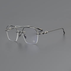 CHH Chrome Hearts Glasses Vintage Polygon Large Face Glasses Frame