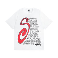 Stussy T Shirts Casual Loose Couple T Shirts
