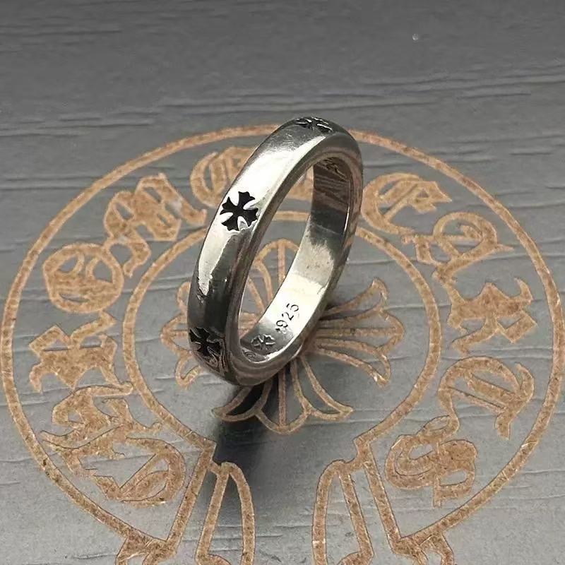 CHH Chrome heart Cross Ring Ring Forever