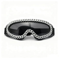 Trendy punk glasses chain decoration