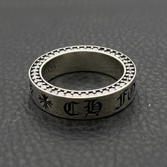 CHH Chrome heart Cross Ring