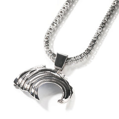 Jewelry Diamond Wave Hipster Pendant ins Pendant Spectrum St. Valentine's Jesus Pieces