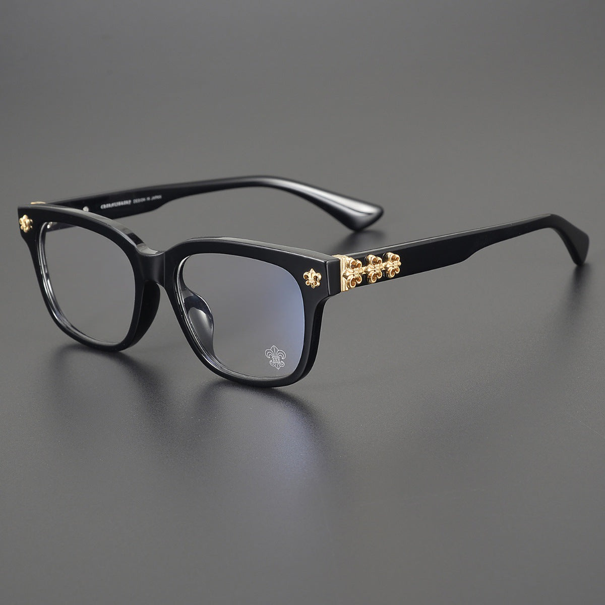 CHH Chrome Hearts Glasses Frame Large Frame Myopia Glasses Optical Anti-Blue Light