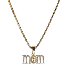 Jewelry MOM Pendant Trend Collarbone Chain Necklace Alphabet Pieces
