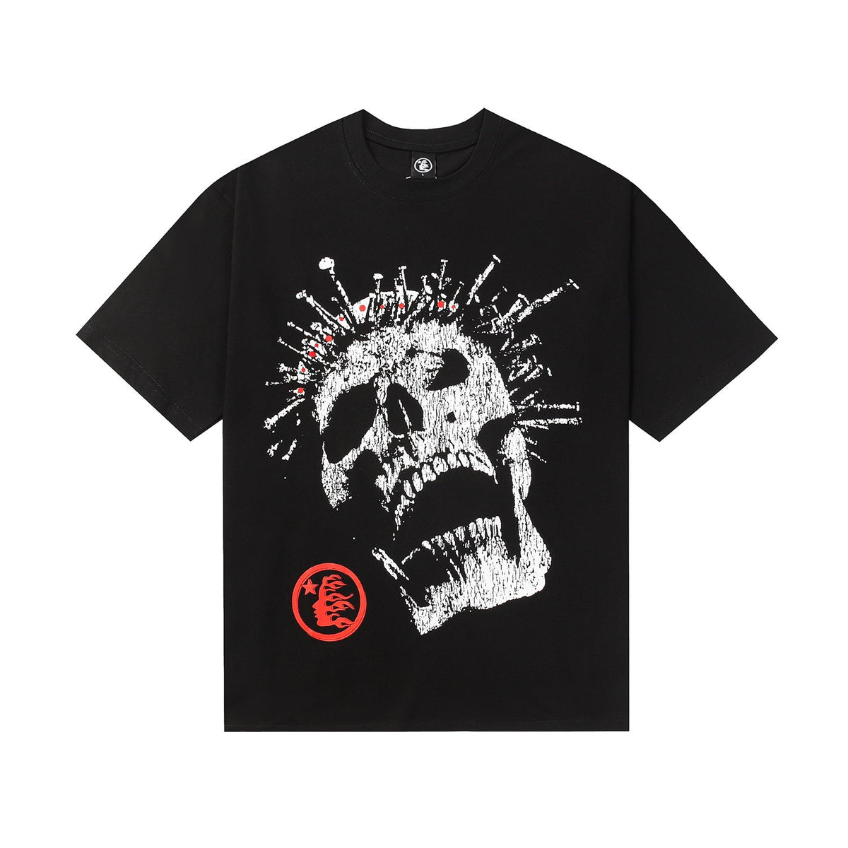 Hellstar T-Shirt Street Fashion Summer High-quality pure cotton high-street clothing