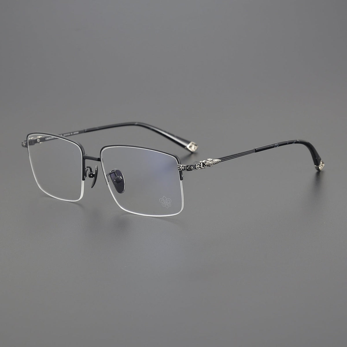 CHH Chrome Hearts Glasses Personalized fashion half frame myopia glasses frame