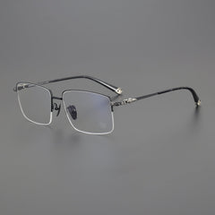 CHH Chrome Hearts Glasses Personalized fashion half frame myopia glasses frame