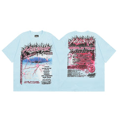 Hellstar T Shirt High-quality pure cotton high-street clothing