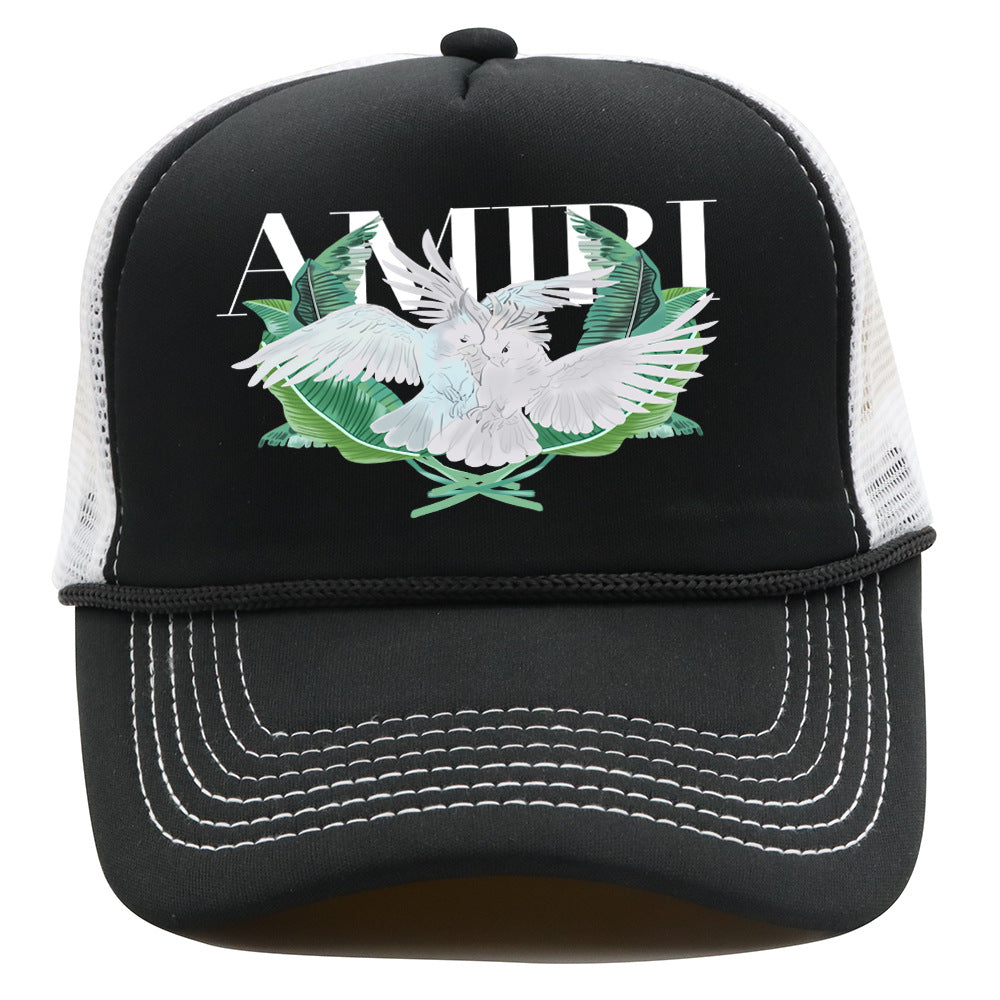Amiri Hat Baseball Cap Summer Print Truck Cap AM
