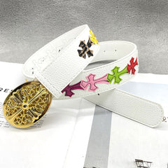 Chh Chrome Hearts Belt Embroidery Belt Male