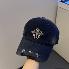 Chh Chrome Heart Hat Cross Baseball Cap Shade
