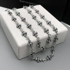 CHH Chrome heart Cross Necklace Vintage Men's and Women's Cross Necklace