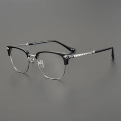 CHH Chrome Hearts Glasses Versatile Ultra Light Titanium Business Glasses Frame