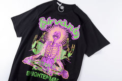Hellstar T Shirt Skull Big Logo High-quality pure cotton high-street clothing