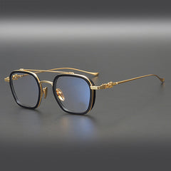 CHH Chrome Hearts Glasses Double-bridge Square Eyeglass Frames