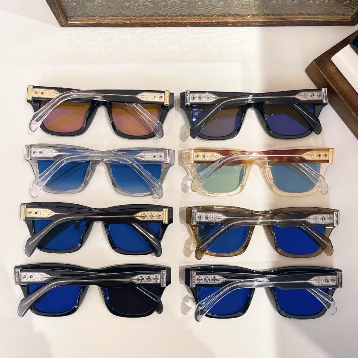Chrome Hearts Sunglasses Vintage Fashion Sunglasses