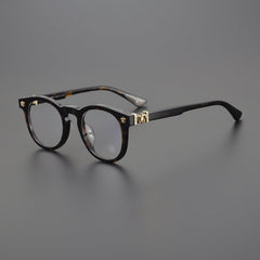 CHH Chrome Hearts Glasses Versatile Vintage Fashion Ultra Light Round Glasses Frame