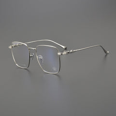 CHH Chrome Hearts Glasses Versatile Titanium Frame Ultra Light Box Glasses Frame